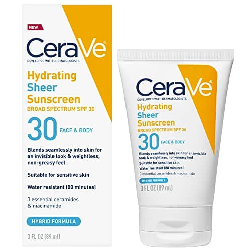 CeraVe Hydrating Mineral Sunscreen SPF 30